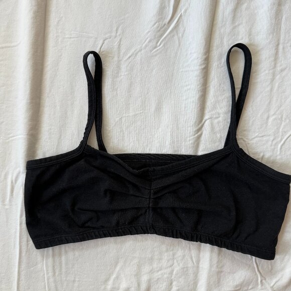 ARQ ZELDA BANDEAU BRA in Black - Picture 1 of 6